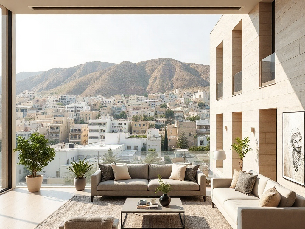 مسكن دير غبار بإطلالة